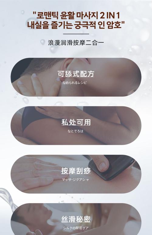 日本进口特殊私人按摩精油 | 舒缓身心、深层放松、情侣私密护理专用精油